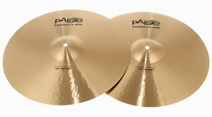 Paiste 14" 602 Mod. Essentials Hi-Hat, vista frontale, photo 2