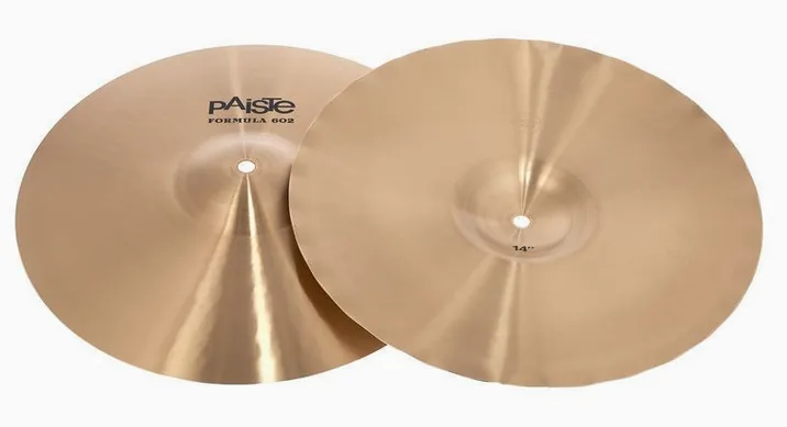 Paiste 14" 602 Sound Edge Hi Hat, vista di lato, photo 3