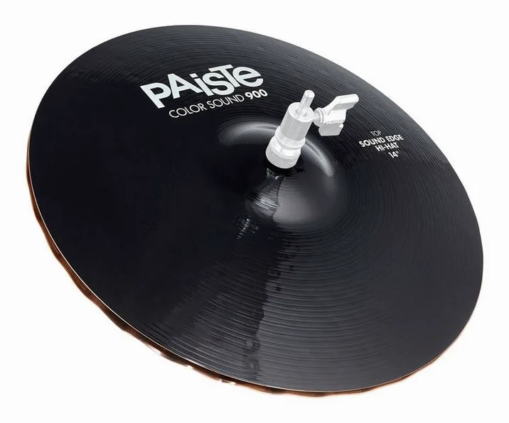 Paiste 14" 900 Color SE Hi-Hat BK, su sfondo neutro