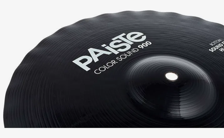 Paiste 14" 900 Color SE Hi-Hat BK, vista dall'alto, photo 4