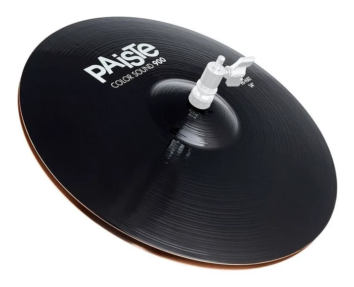 Paiste 14" 900 Color Sound Hi-Hat BK, vista frontale