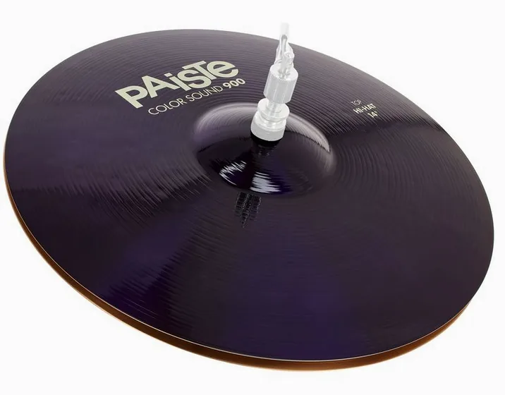 Paiste 14" 900 Colour Sound HH PRP, di fronte su sfondo neutro