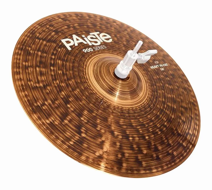 Paiste 14" 900 Series Heavy Hi-Hat, su sfondo neutro