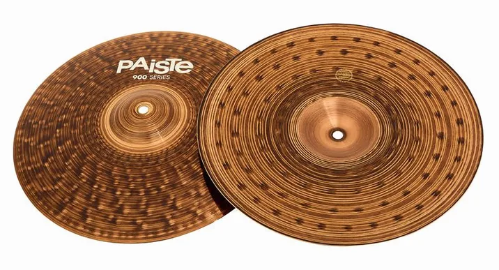 Paiste 14" 900 Series Heavy Hi-Hat, dettaglio ravvicinato, photo 3