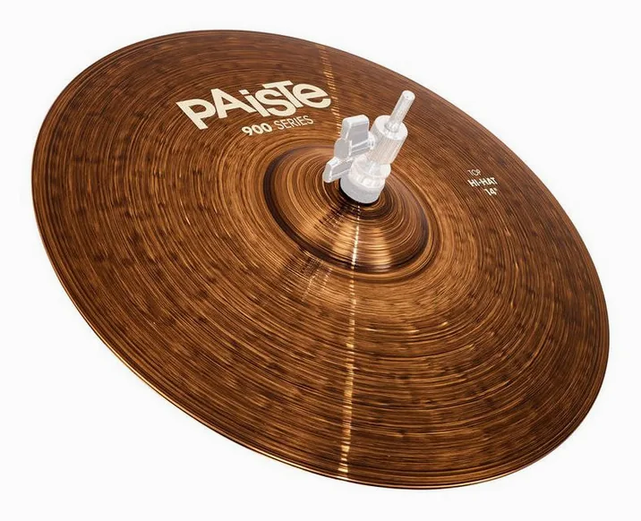 Paiste 14" 900 Series Hi-Hat, di fronte su sfondo neutro
