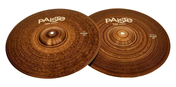 Paiste 14" 900 Series Hi-Hat, vista dall'alto, photo 2