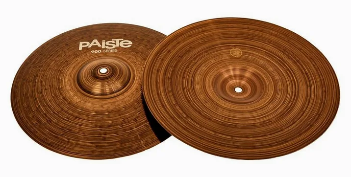Paiste 14" 900 Series Hi-Hat, vista di tre quarti, photo 3