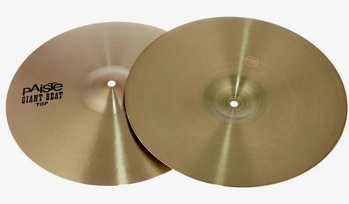 Paiste 14" Giant Beat Hi-Hat, dettaglio ravvicinato, photo 3