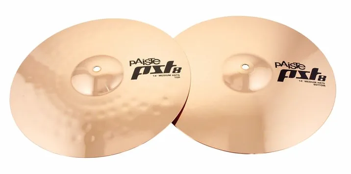 Paiste 14" PST8 Reflector Medium H-H, vista di tre quarti, photo 2