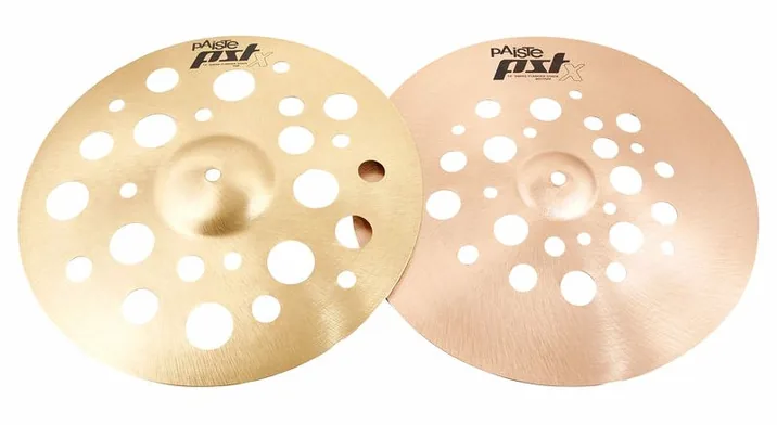 Paiste 14" PSTX Swiss Flanger Stack, vista dall'alto, photo 2