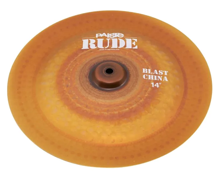 Paiste 14" Rude Blast China, vista frontale