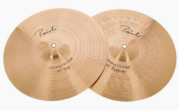 Paiste 14" Signature Heavy Hi-Hat, vista dall'alto, photo 2