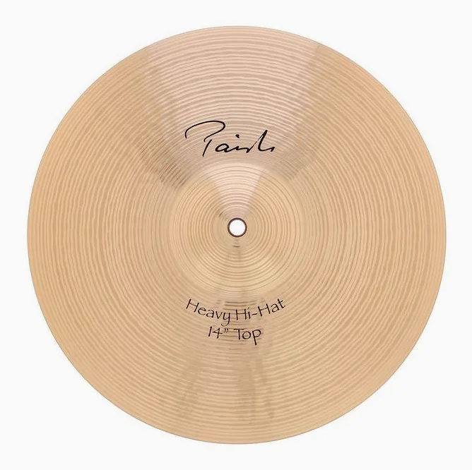 Paiste 14" Signature Heavy Hi-Hat, vista di tre quarti, photo 4