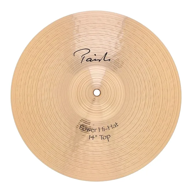 Paiste 14" Signature Power Hi-Hat, vista di tre quarti, photo 4