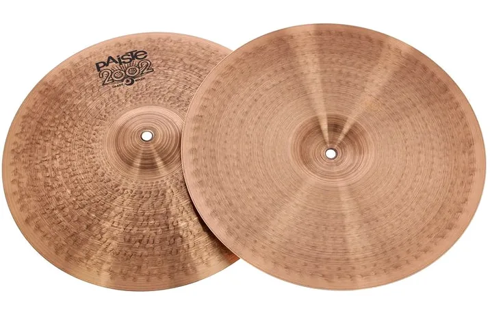 Paiste 15" 2002 Black Big Beat Hi-Hat, su sfondo neutro, photo 3