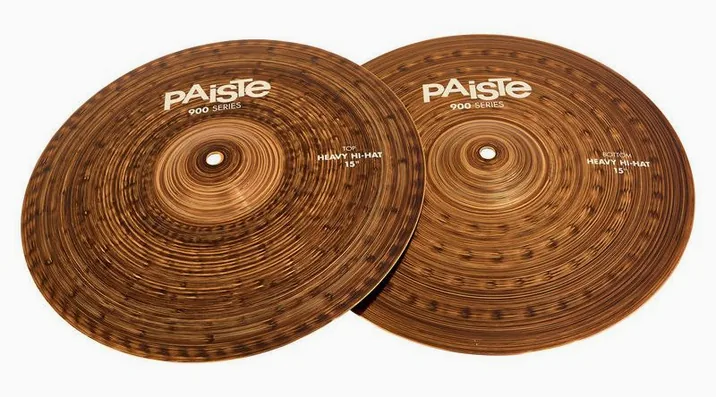 Paiste 15" 900 Series Heavy Hi-Hat, vista dall'alto, photo 2