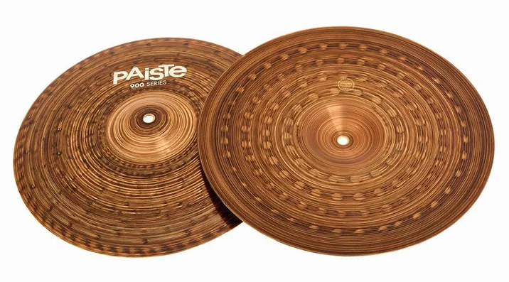 Paiste 15" 900 Series Heavy Hi-Hat, vista di tre quarti, photo 3