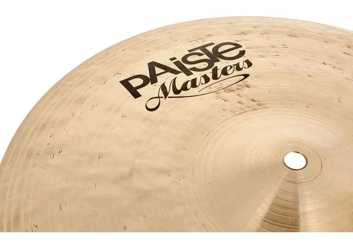 Paiste 15" Masters Dark Hi-Hat, vista frontale, photo 4