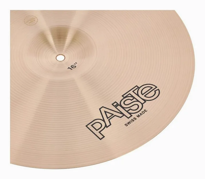 Paiste 16" 602 Medium Crash, su sfondo neutro, photo 4