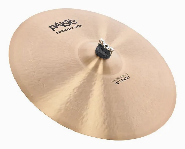 Paiste 16" 602 Mod. Essentials Crash, dettaglio frontale