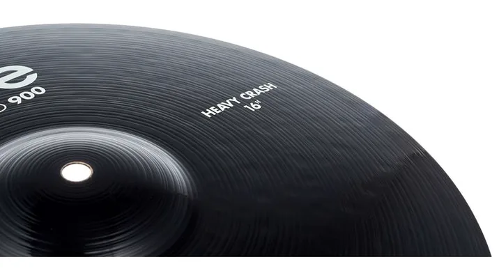 Paiste 16" 900 Color Heavy Crash BK, vista di tre quarti, photo 4
