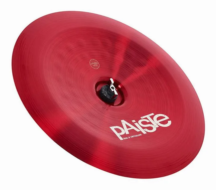 Paiste 16" 900 Color Sound China RED, dettaglio frontale