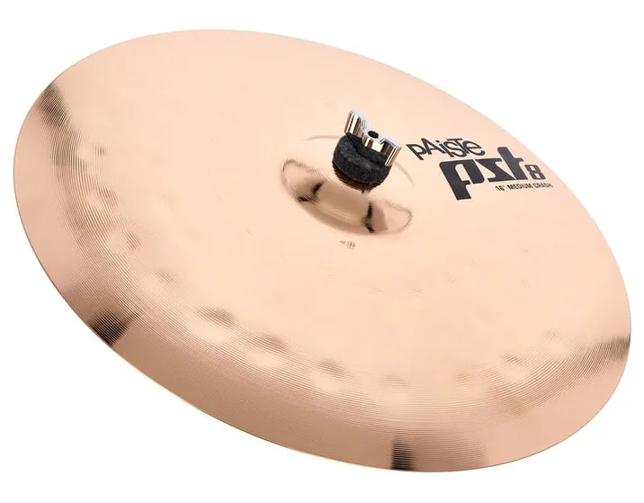 Paiste 16" PST8 Reflector Mediu Crash, vista frontale