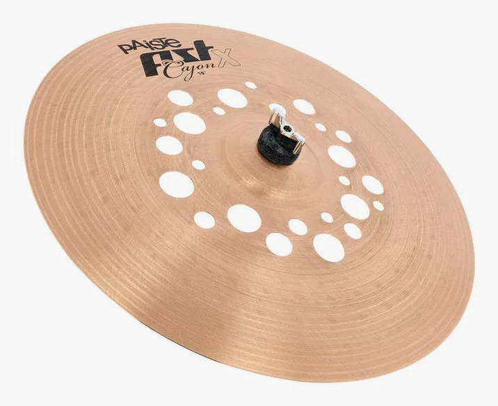 Paiste 16" PSTX Cajon Crash, dettaglio frontale