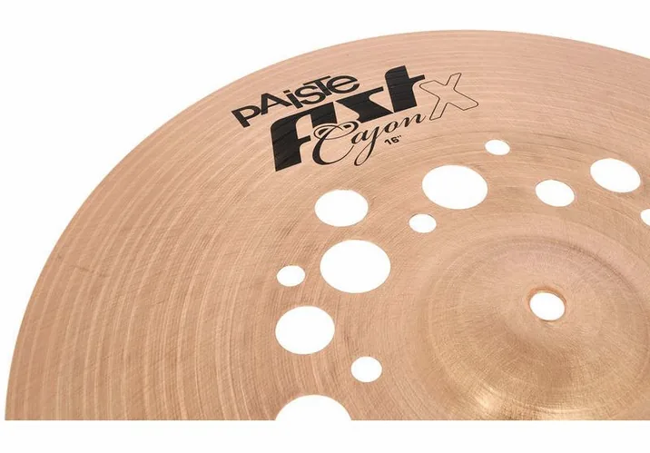 Paiste 16" PSTX Cajon Crash, vista dall'alto, photo 4
