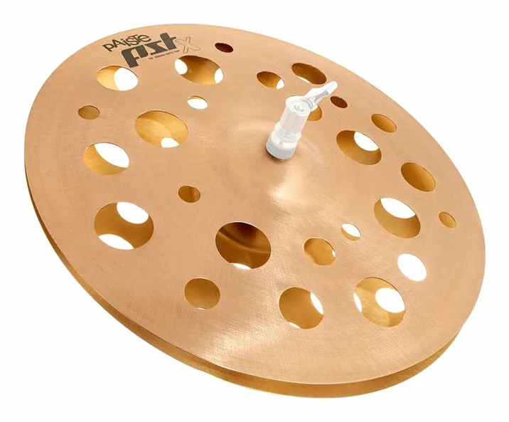 Paiste 16" PSTX Swiss Hats, vista frontale