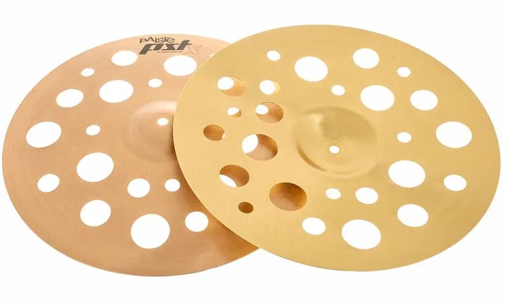 Paiste 16" PSTX Swiss Hats, vista dall'alto, photo 3