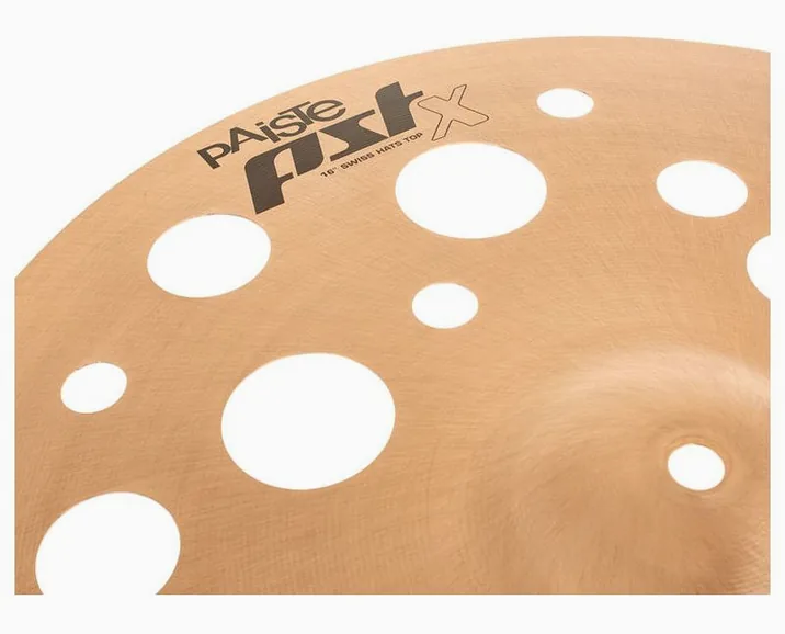Paiste 16" PSTX Swiss Hats, vista dall'alto, photo 4