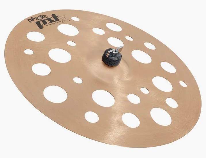 Paiste 16" PSTX Swiss Thin Crash, su sfondo neutro