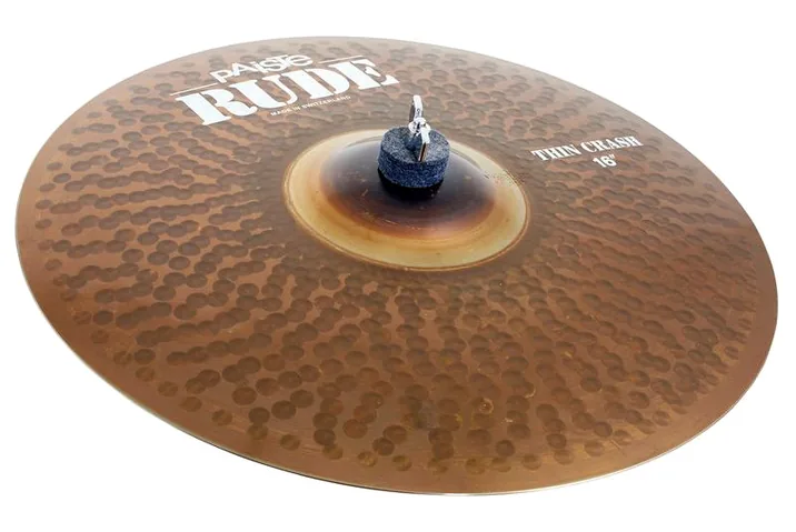 Paiste 16" Rude Thin Crash, su sfondo neutro