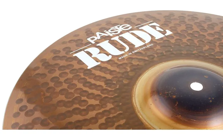 Paiste 16" Rude Thin Crash, vista di lato, photo 3