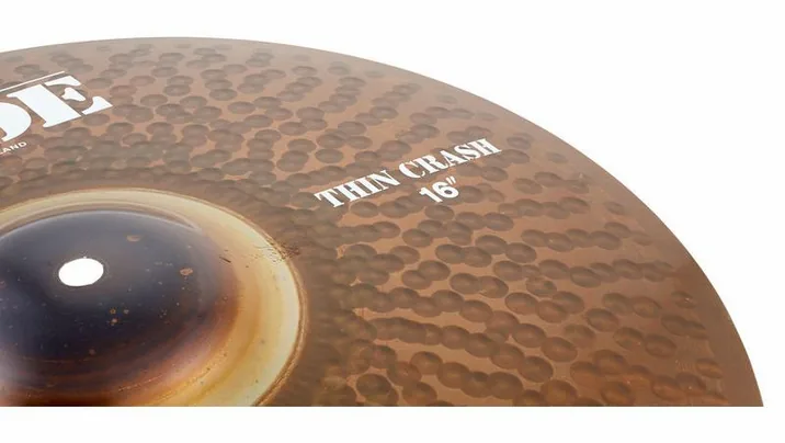 Paiste 16" Rude Thin Crash, vista frontale, photo 4