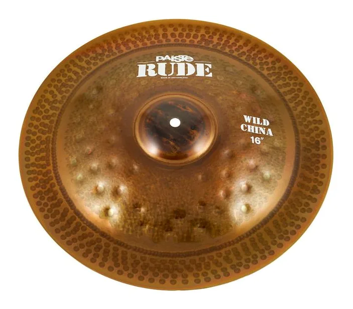 Paiste 16" Rude Wild China, su sfondo neutro, photo 2