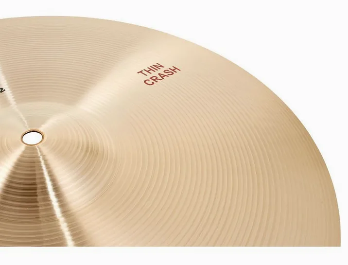 Paiste 16" 602 Thin Crash, dettaglio ravvicinato, photo 4
