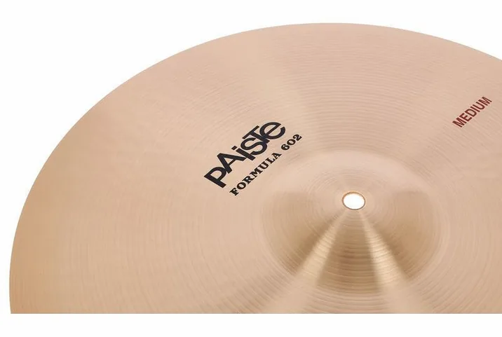 Paiste 17" 602 Medium Crash, vista dall'alto, photo 3
