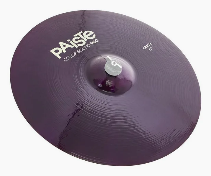 Paiste 17" 900 Color Crash PRP, dettaglio frontale
