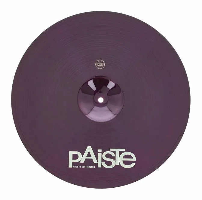 Paiste 17" 900 Color Crash PRP, vista dall'alto, photo 2