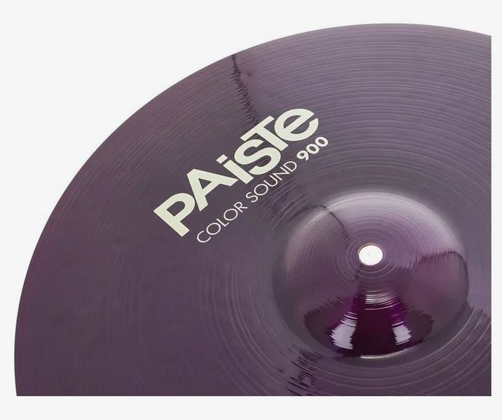 Paiste 17" 900 Color Crash PRP, vista dall'alto, photo 3