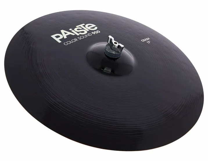 Paiste 17" 900 Color Sound Crash BK, su sfondo neutro