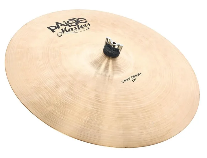 Paiste 17" Masters Dark Crash, dettaglio frontale