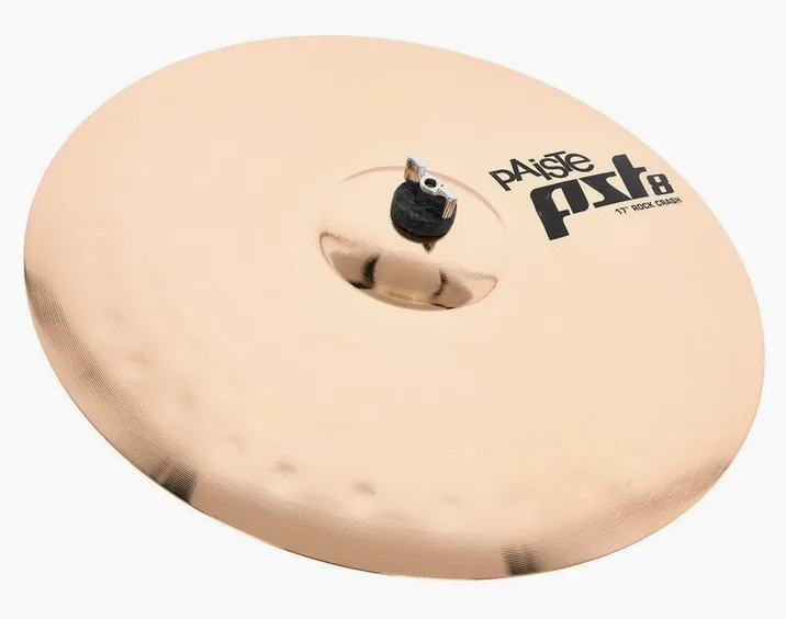 Paiste 17" PST8 Reflector Rock Crash, vista frontale