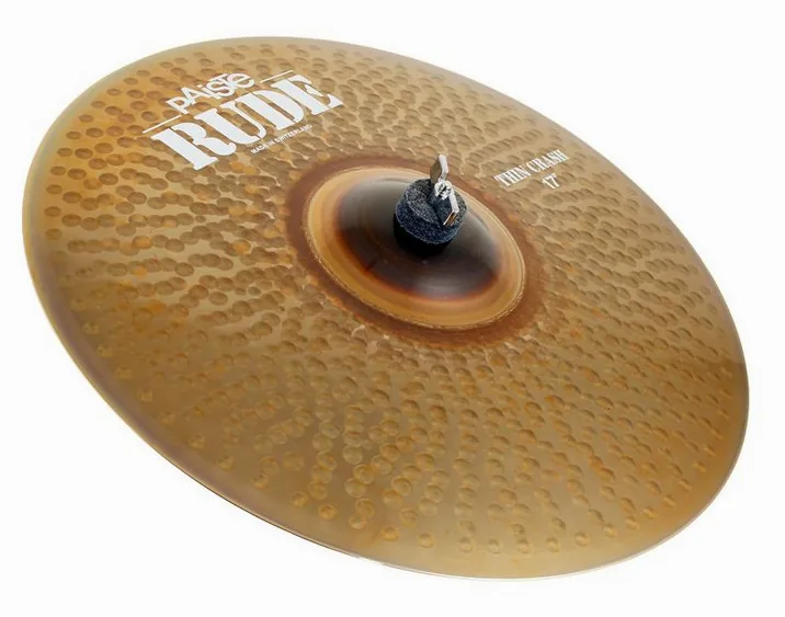 Paiste 17" Rude Thin Crash, dettaglio frontale