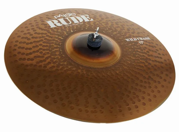 Paiste 17" Rude Wild Crash, dettaglio frontale