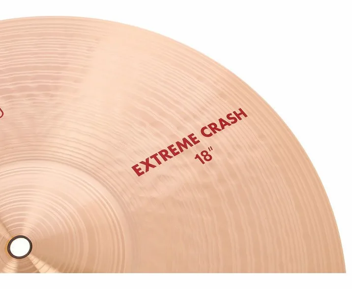 Paiste 18" 2002 Extreme Crash, su sfondo neutro, photo 4