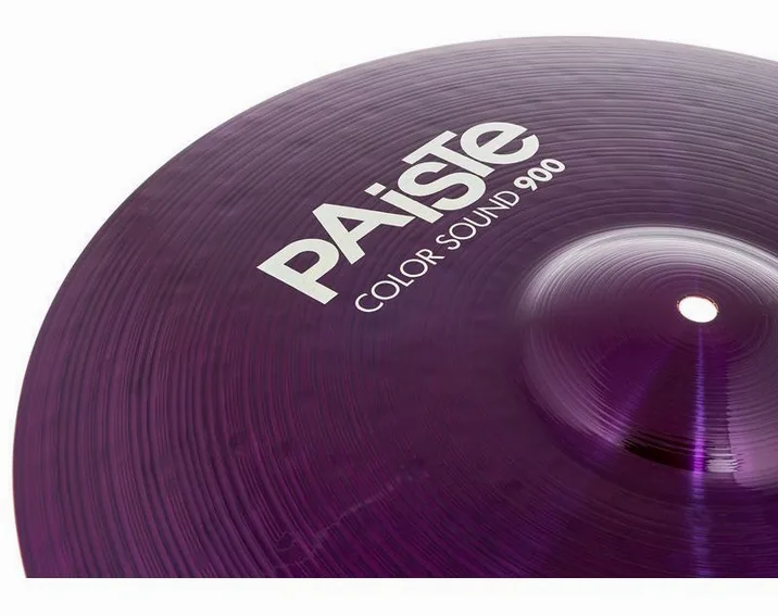 Paiste 18" 900 Color Heavy Crash PRP, vista dall'alto, photo 3
