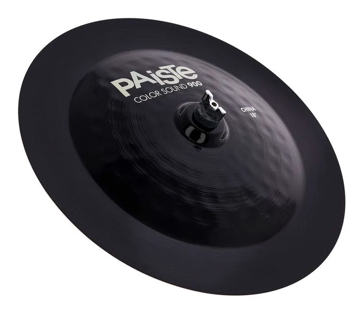 Paiste 18" 900 Color Sound China BK, di fronte su sfondo neutro